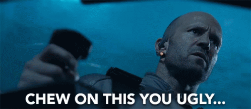 Chew on this you ugly...